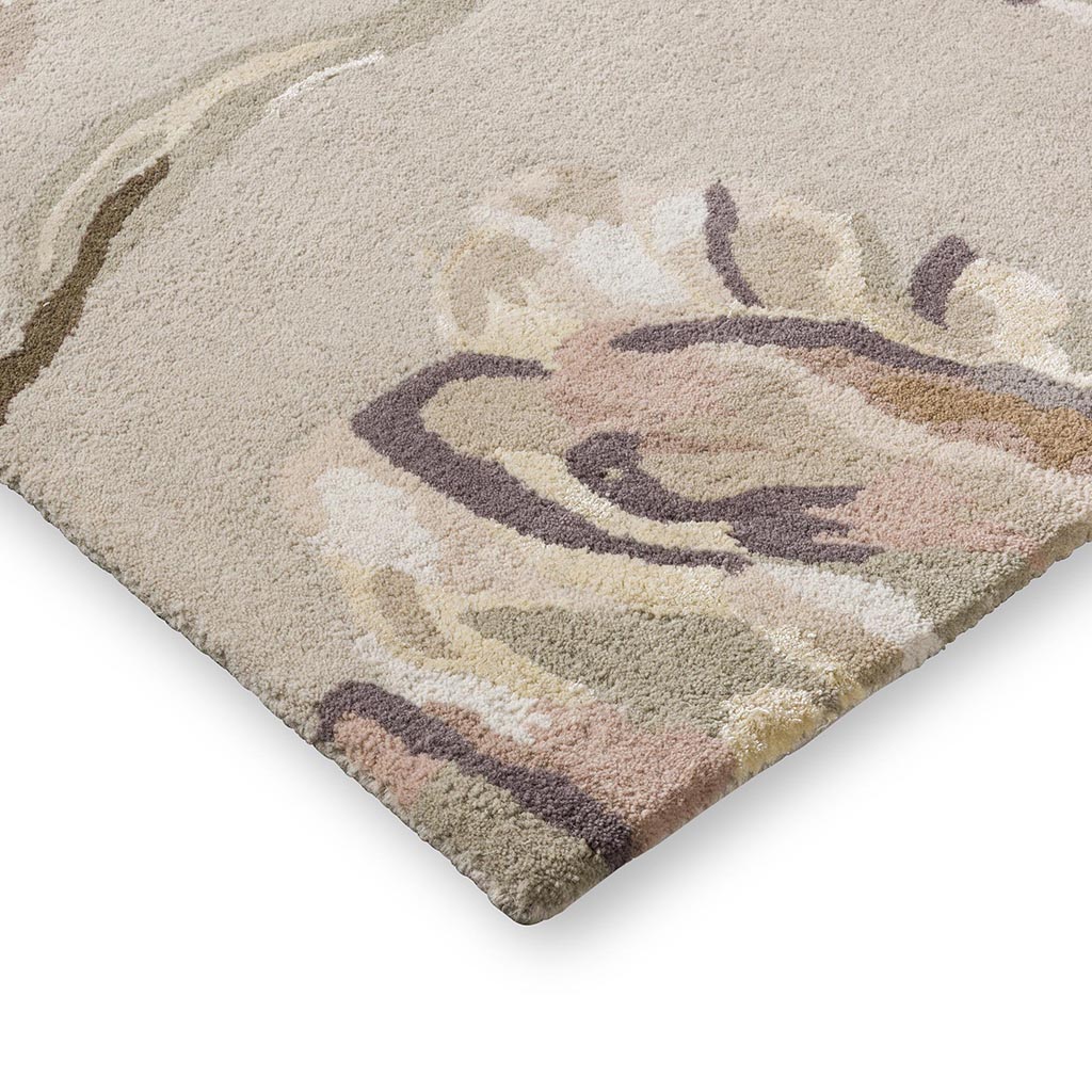 Tapete Gosford Natural/Verde Salva | Tamanho: 140 × 200 cm