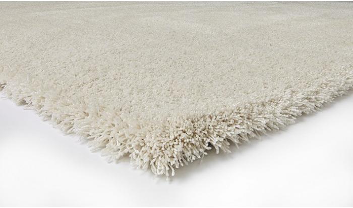 Tapete Lavável à Máquina Creme | Tamanho: 140 × 200 cm