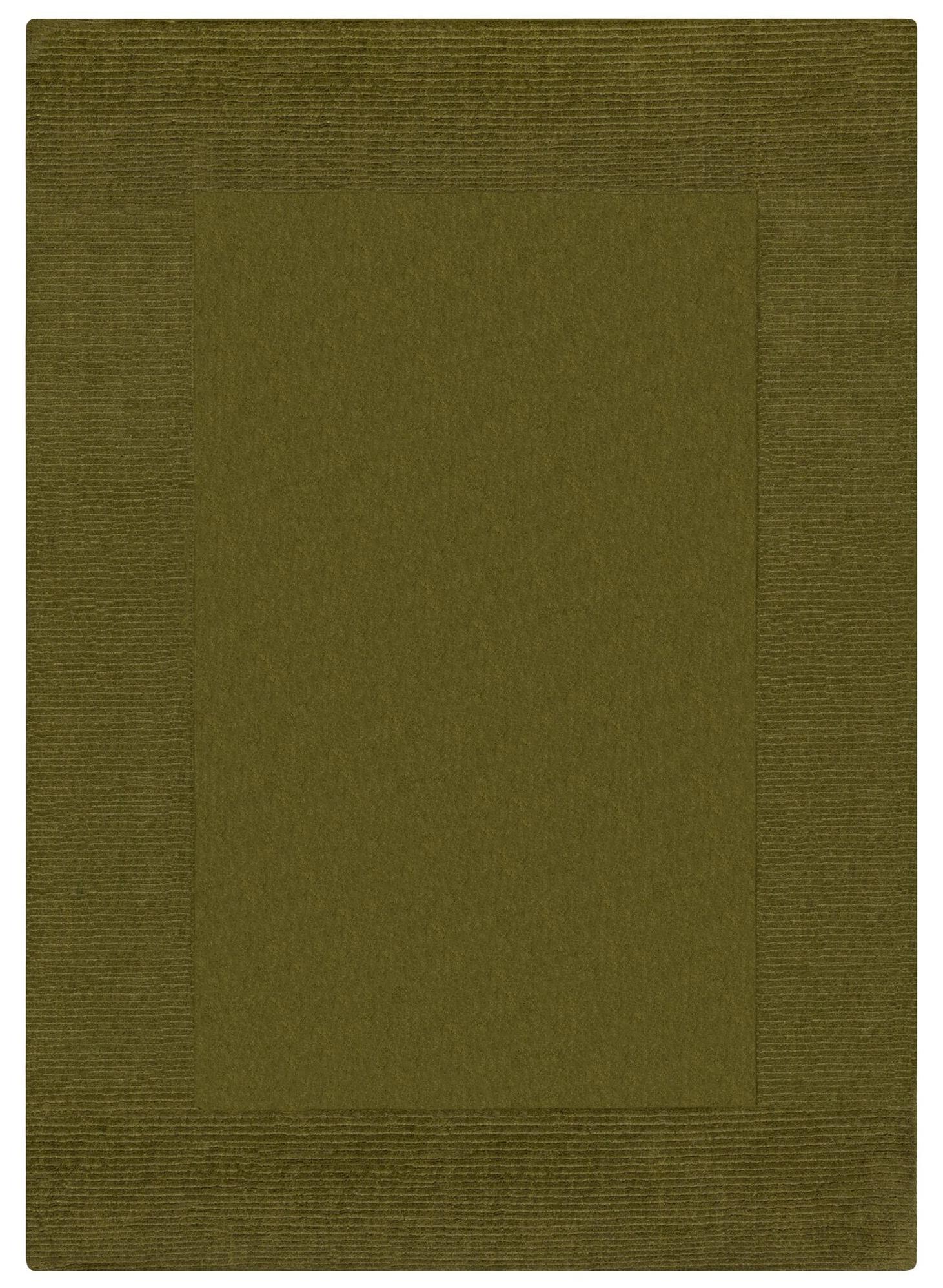 Tapete com Orla Emoldurada Verde