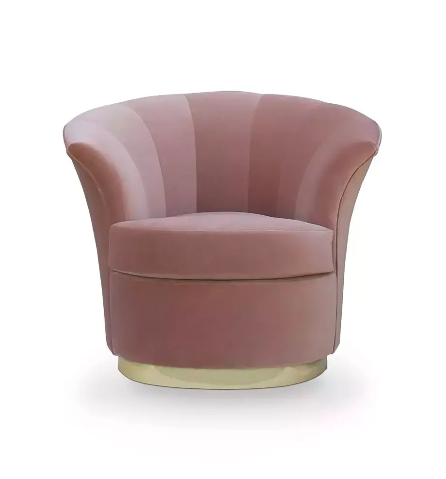 Cadeira Kismet com Base em Metal