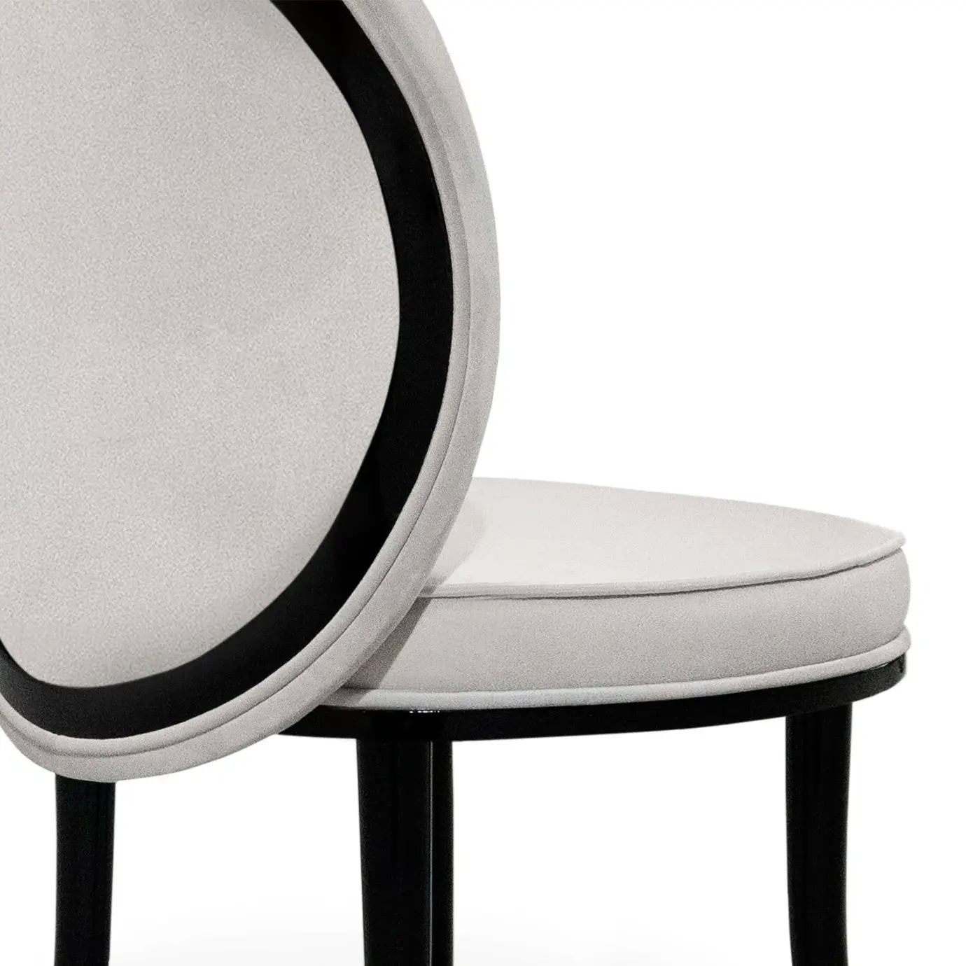 Cadeira de Jantar Mistral com Costas em Tecido