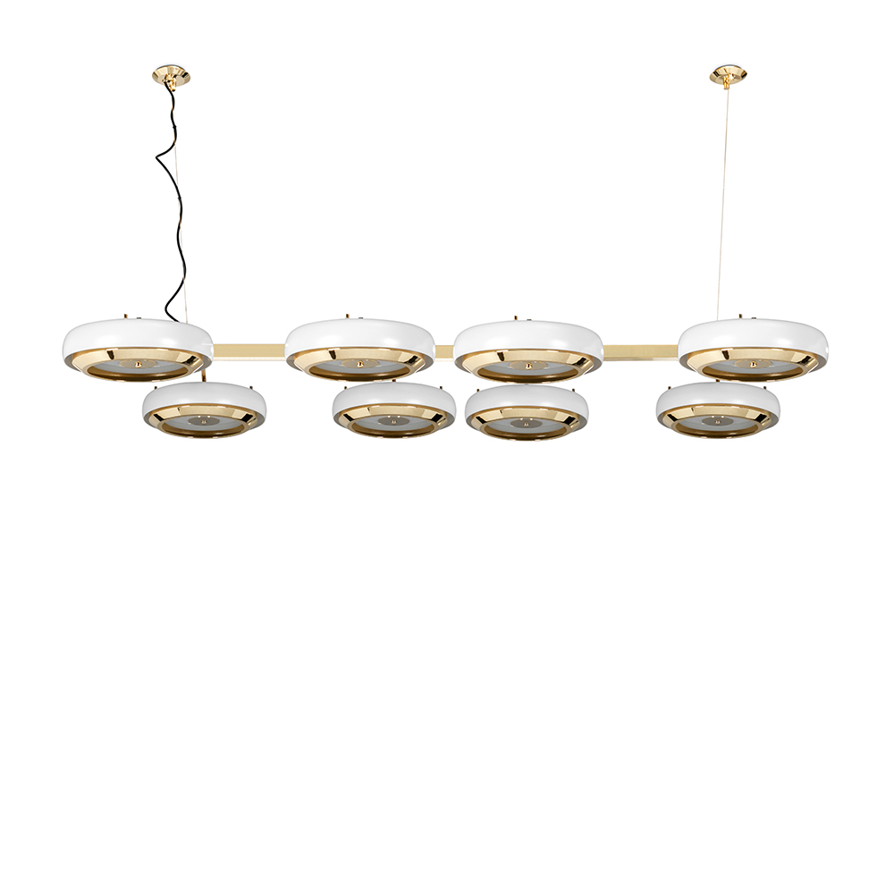 Candeeiro suspenso retangular Carter