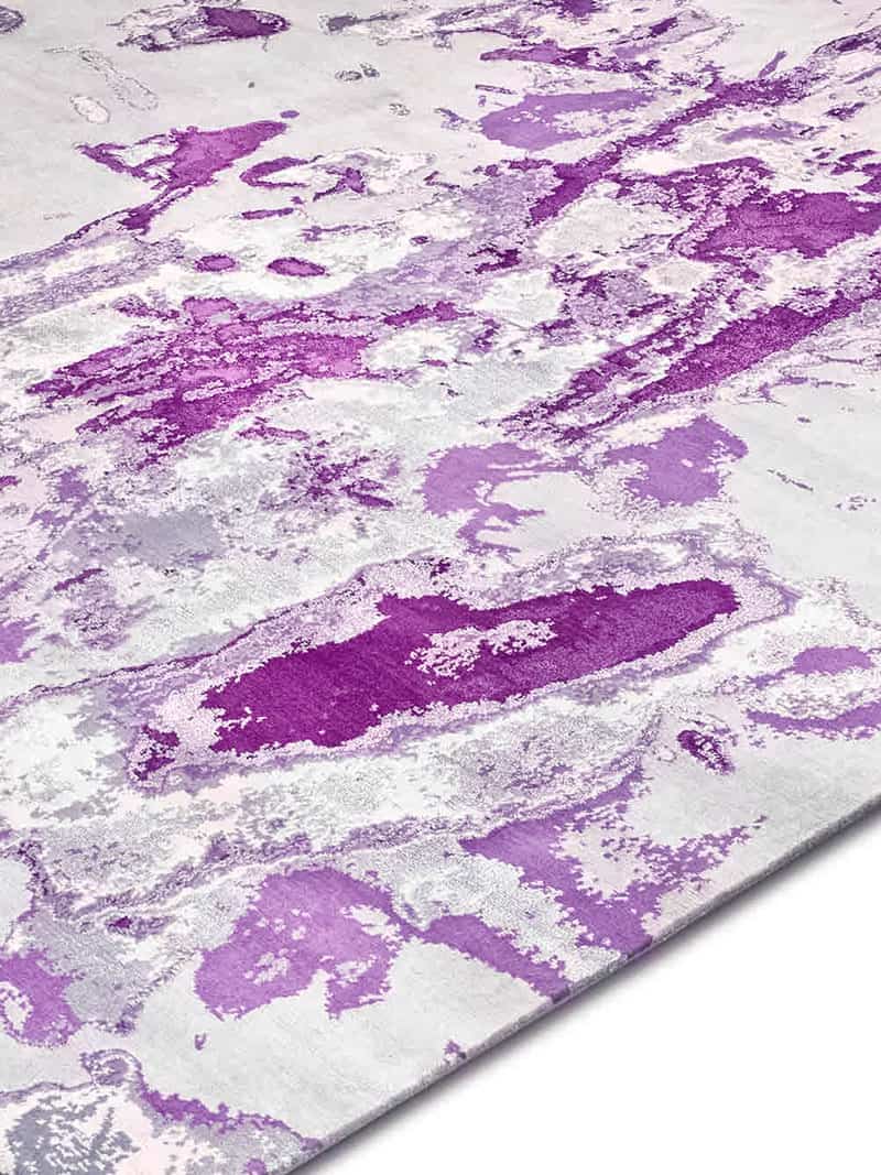 Tapete Luxuoso Two Tones Feito à Mão