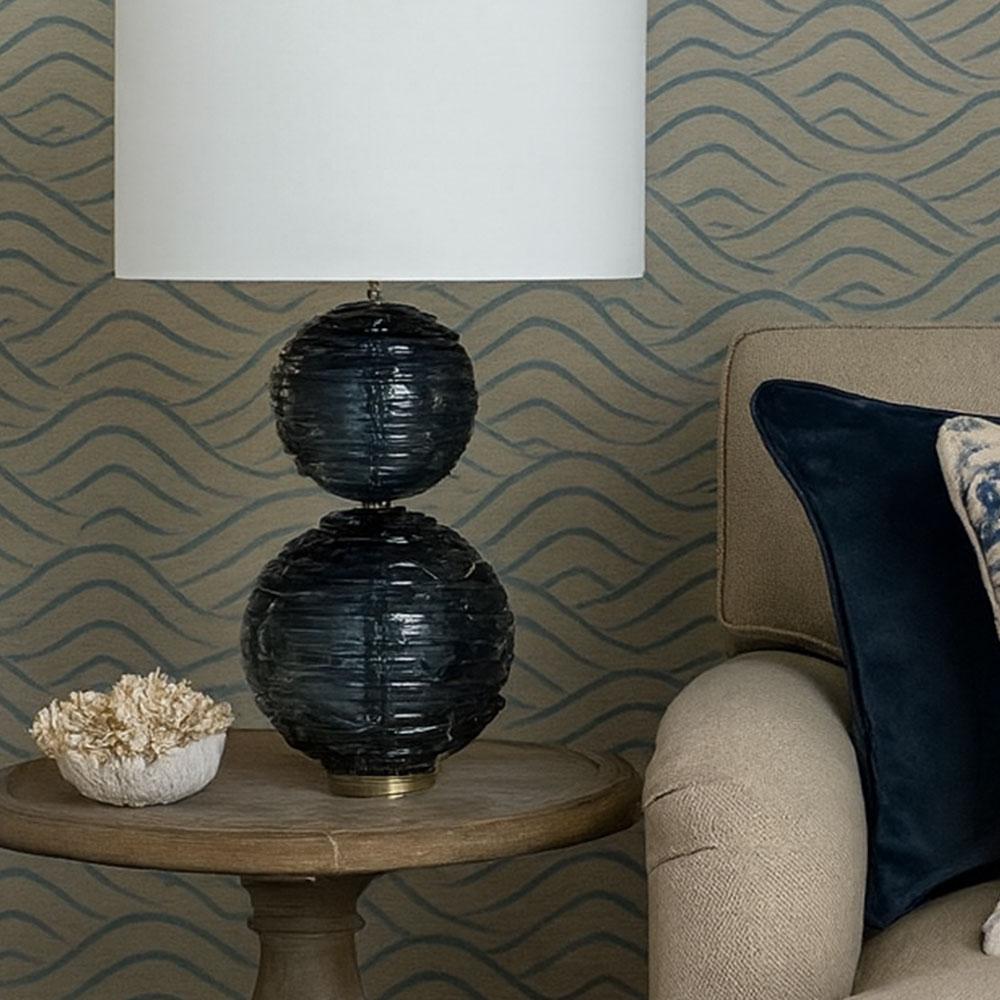 Candeeiro de Mesa Alfie Junior Steel Blue