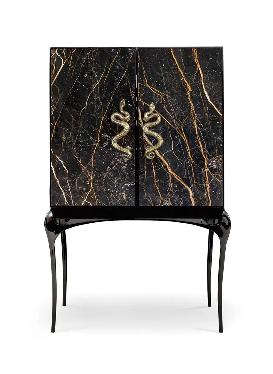 Armário bar mármore Port Laurent Nirvana