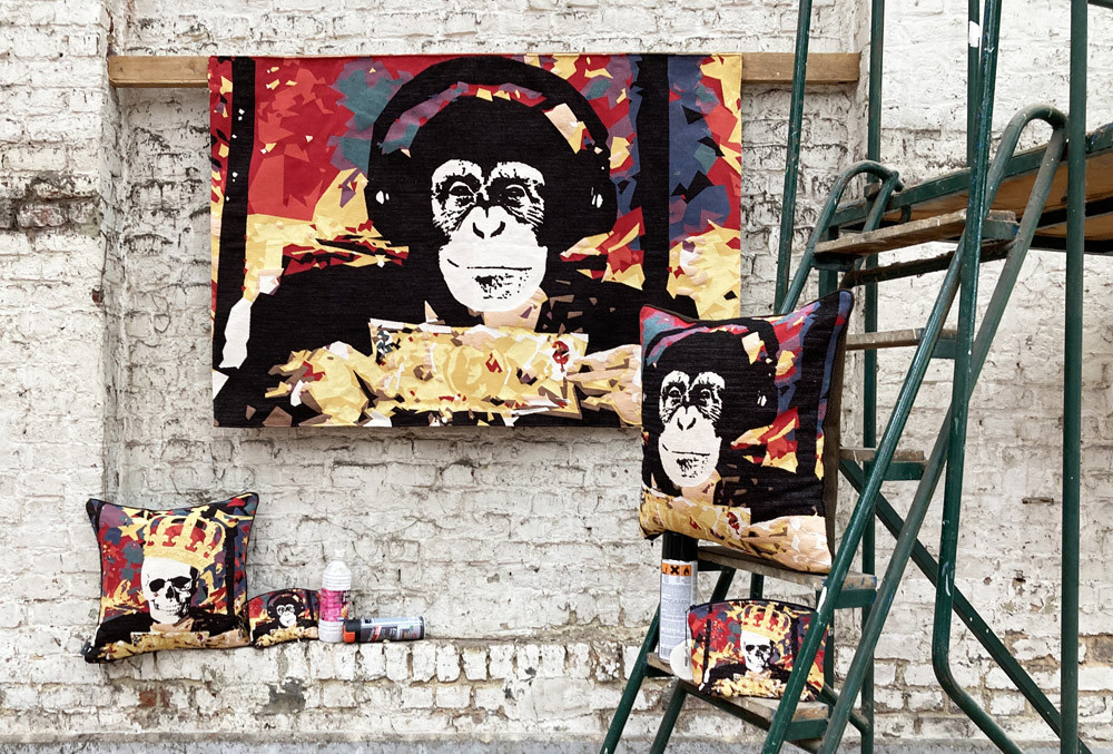 Tapeçaria arte de rua NY