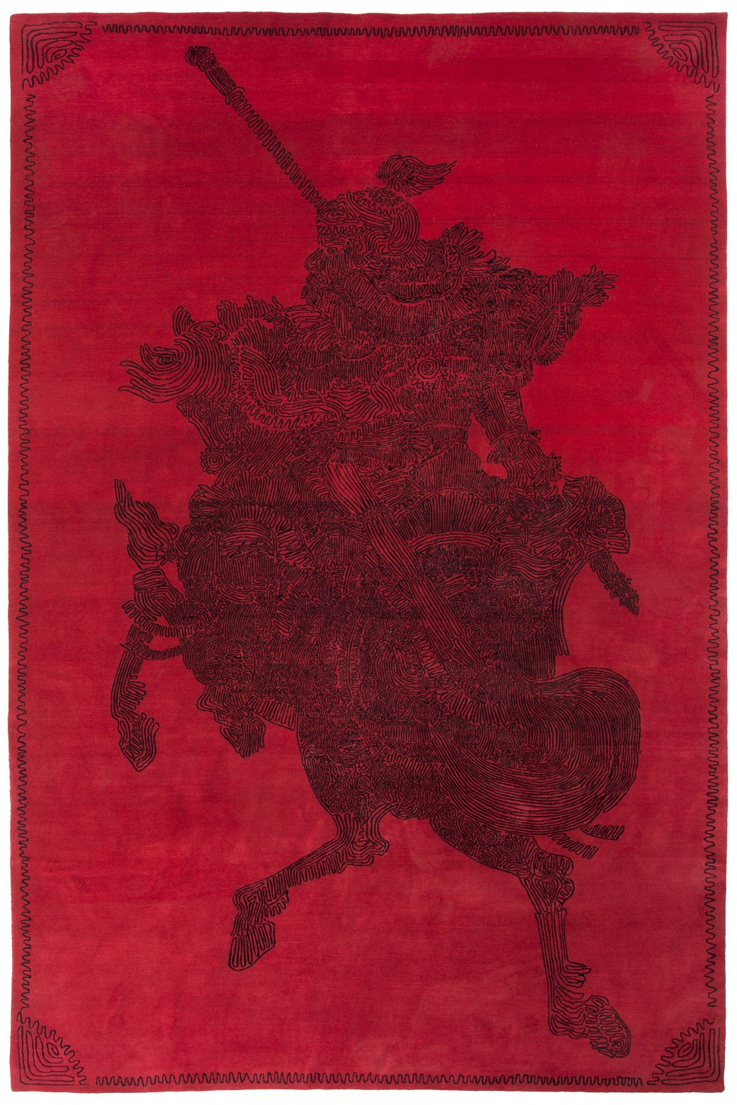 Tapete Intrigue Japonaise Tecido à Mão