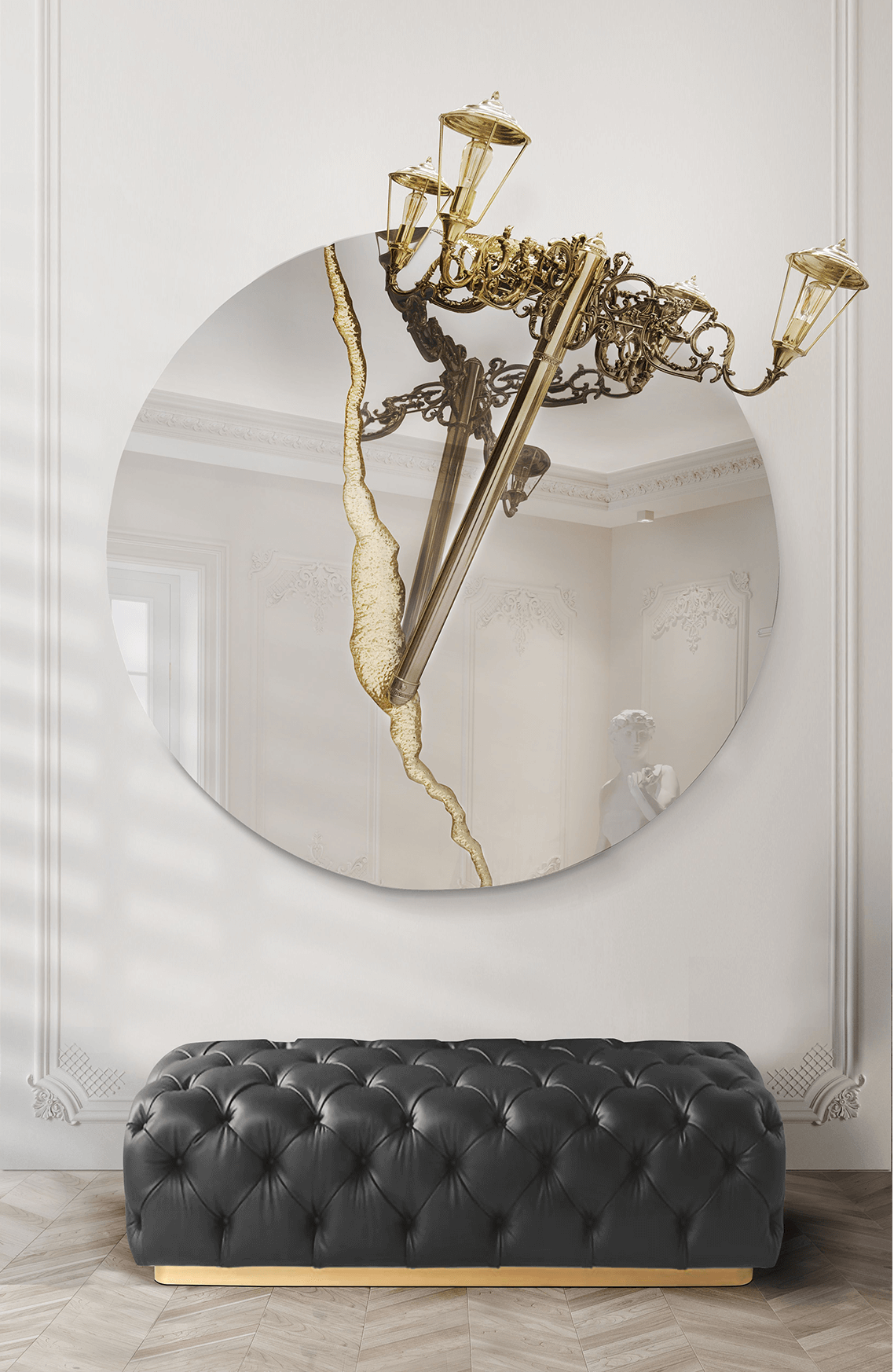 Espelho redondo Illumina