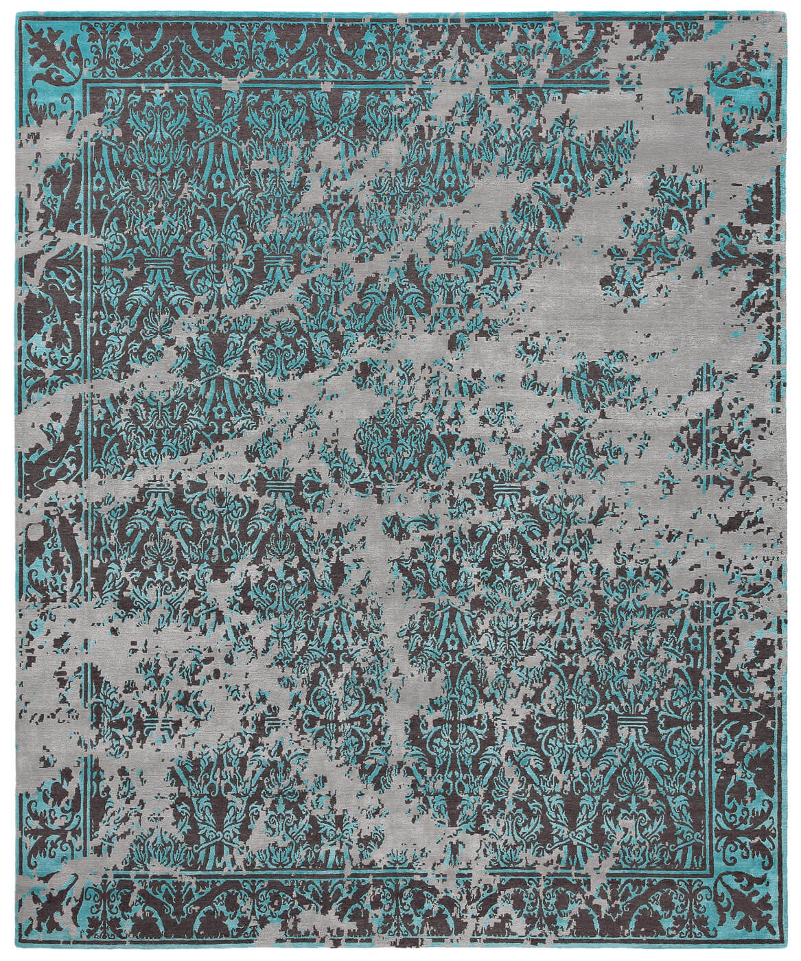 Tapete Alcaraz Sky Aqua | Tamanho: 250 × 300 cm