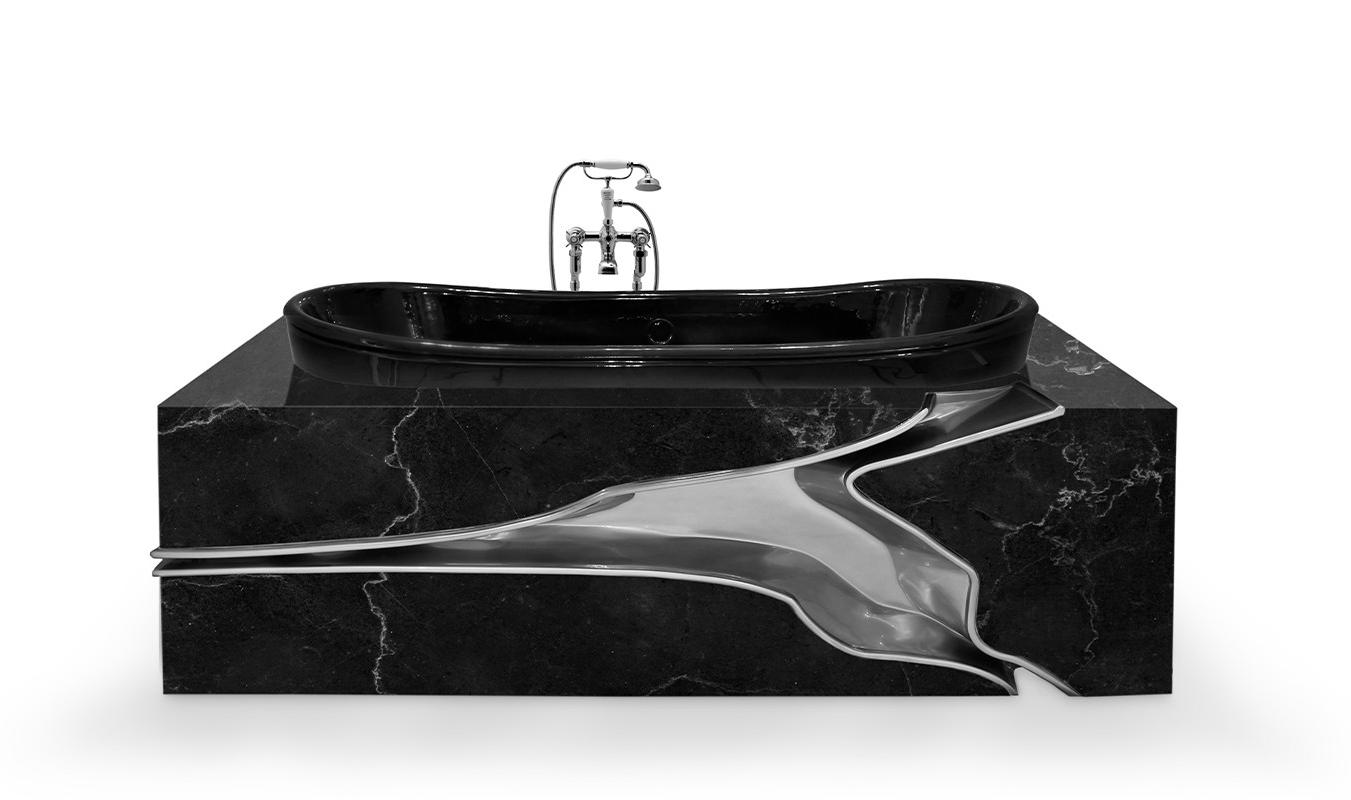 Banheira mármore fraturado