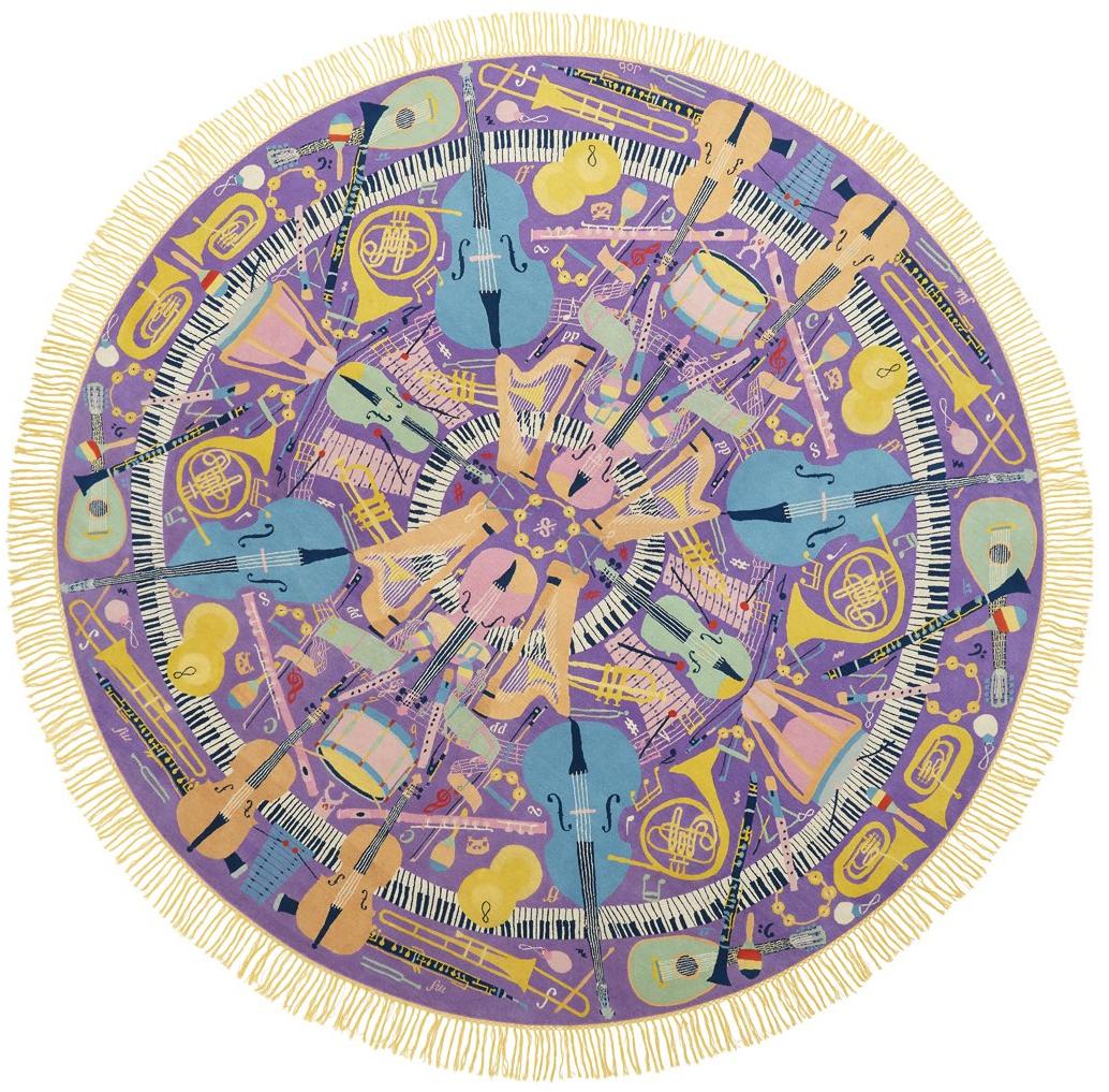 Tapete Symphony Circle