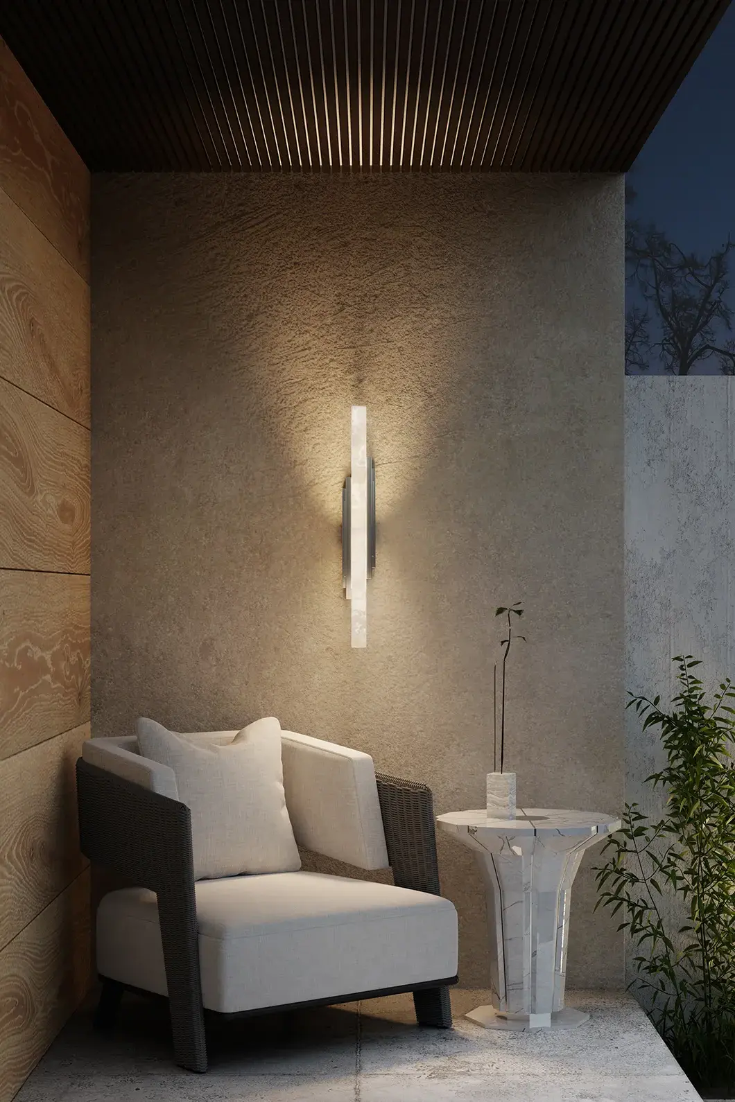 Poltrona Crown cinzenta - 3