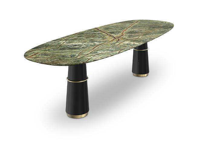 Mesa de Jantar em Mármore