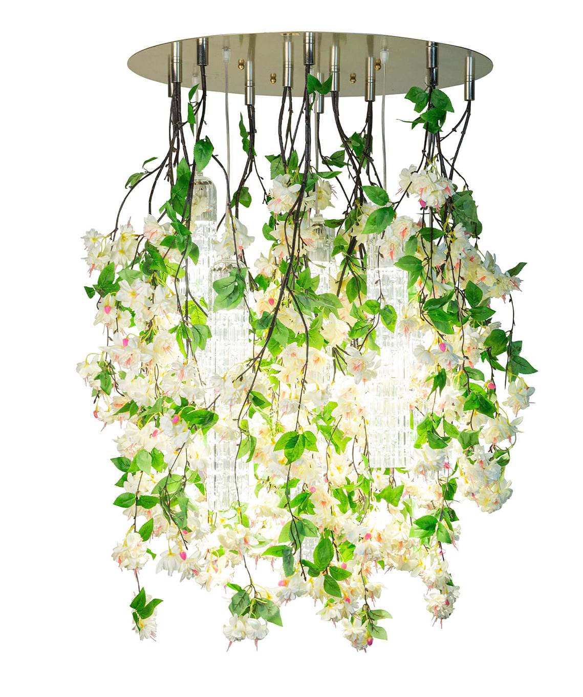 Lustre Grande White Cascade