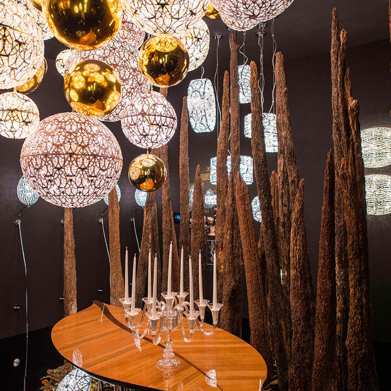 Candeeiro Suspenso Arabesque Earth