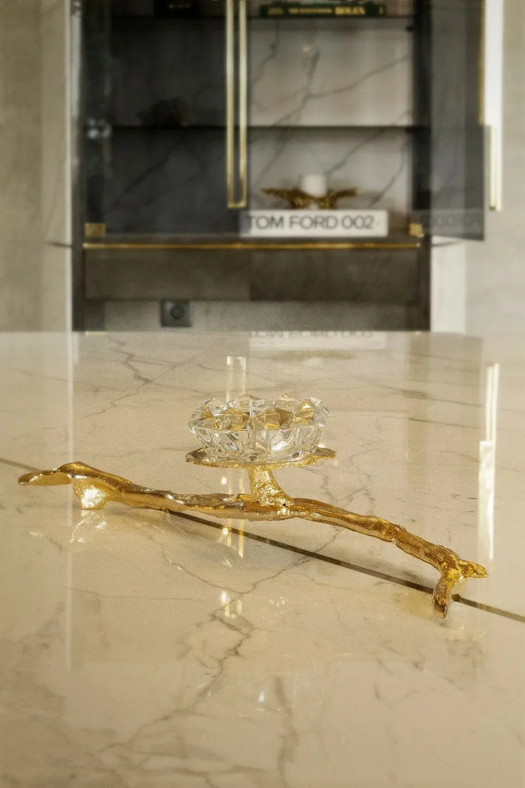 Porta-velas pequeno Lotus