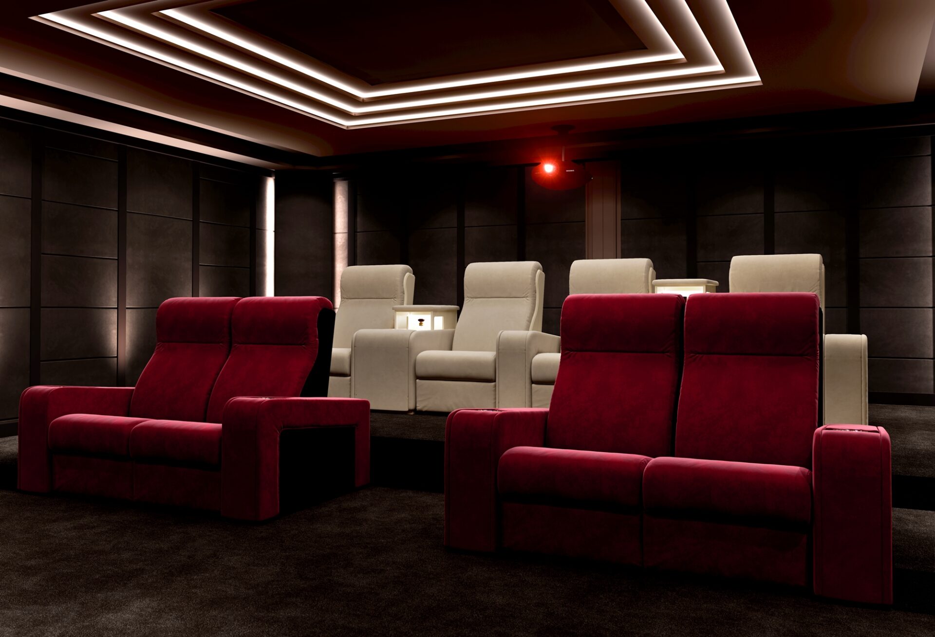 Poltrona Lounge para Cinema em Casa Luxor