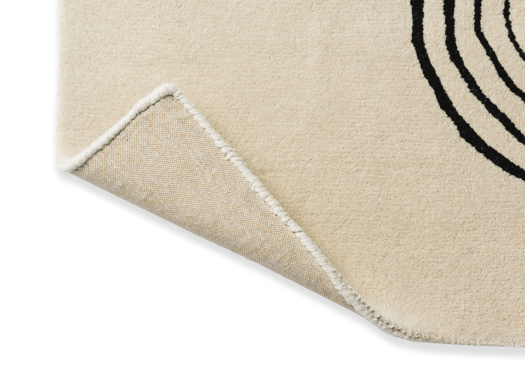 Tapete Decor Flow Areia Suave Tufted à Mão | Tamanho: 140 × 200 cm