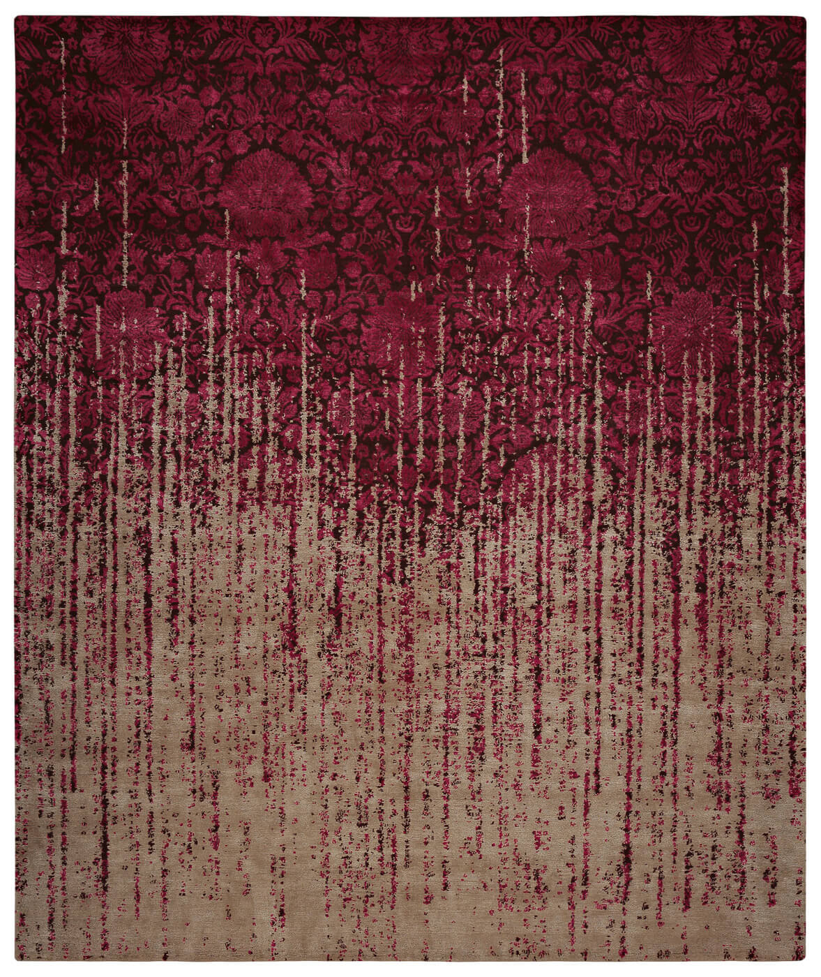 Tapete Verona Vendetta Vermelho | Tamanho: 200 × 300 cm