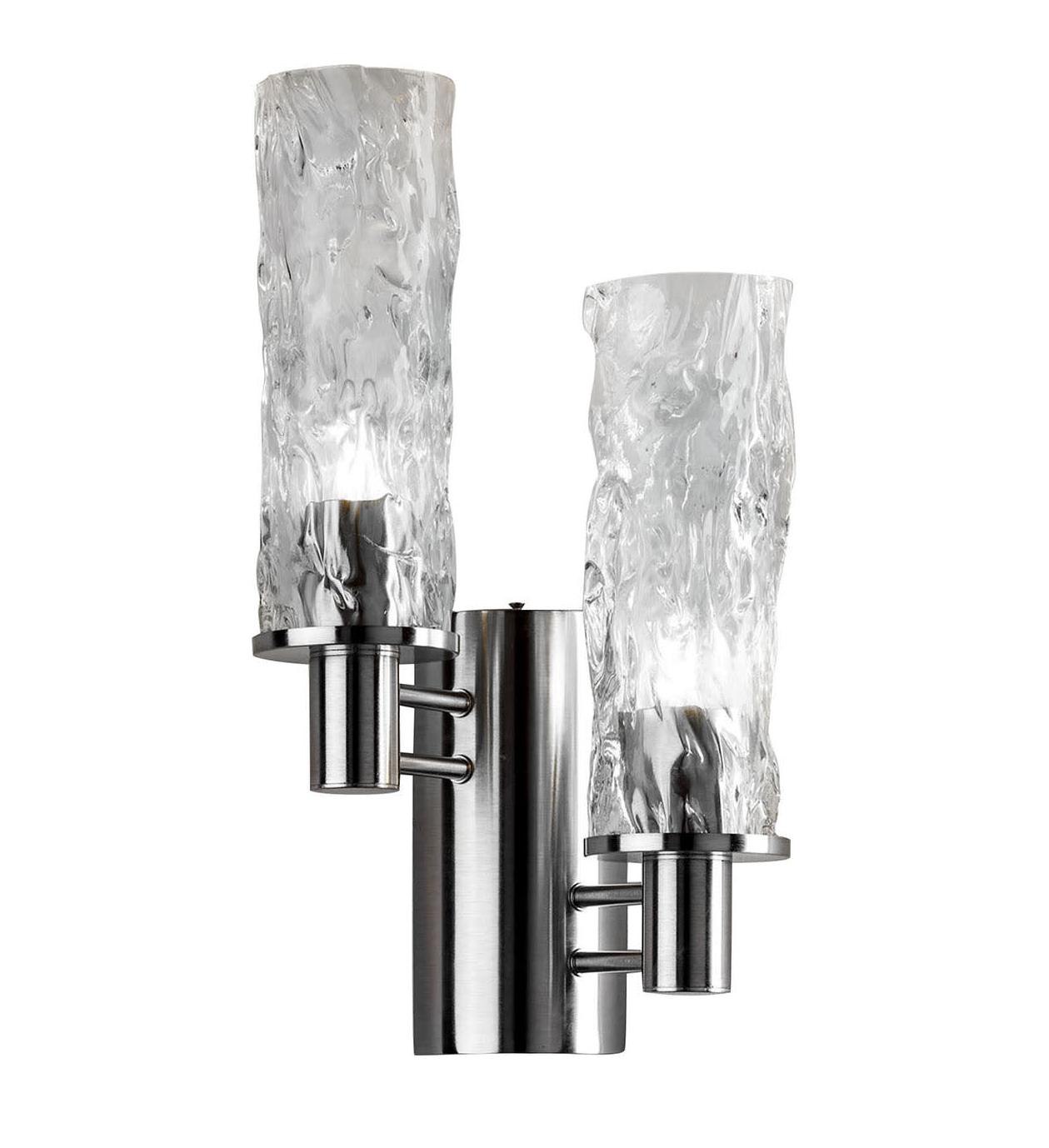 Aplique de Parede em Vidro Soprado Artesanal