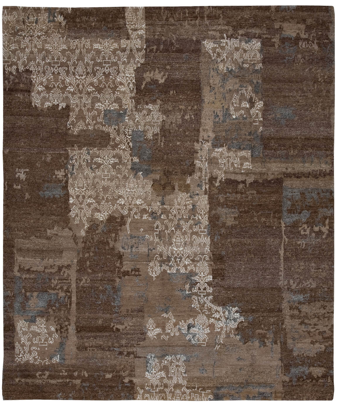 Tapete Boro 10 Castanho | Tamanho: 350 × 450 cm