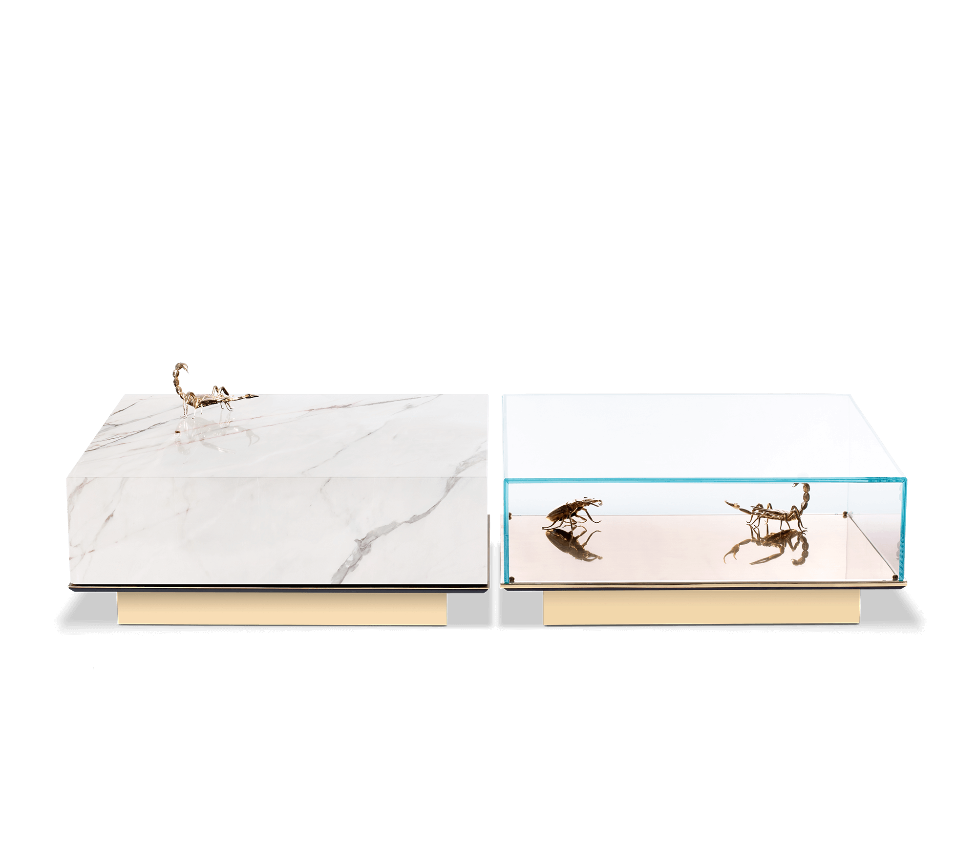 Conjunto Duplo Mesa de Centro Evolution