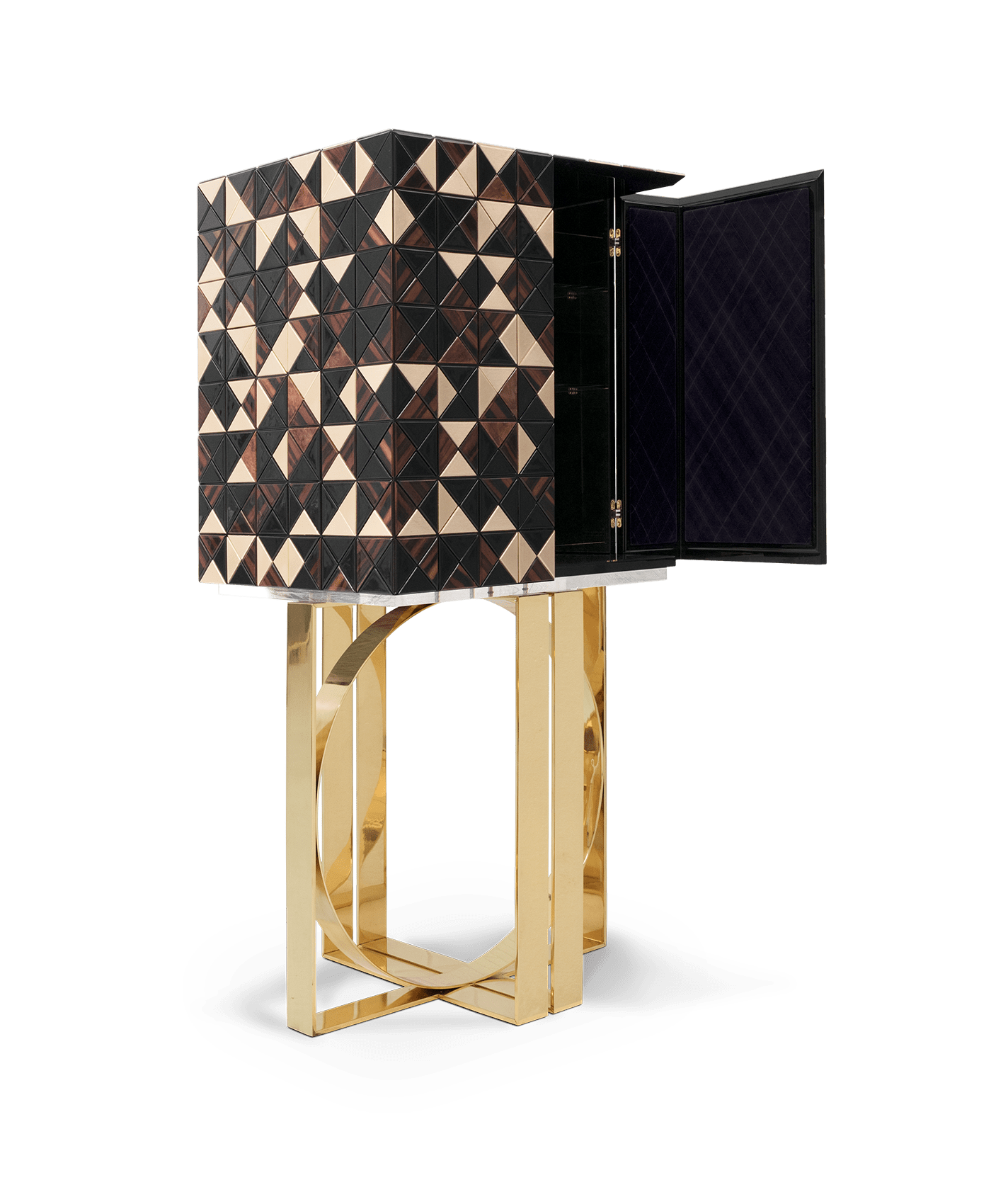 Armário Mosaic nogueira