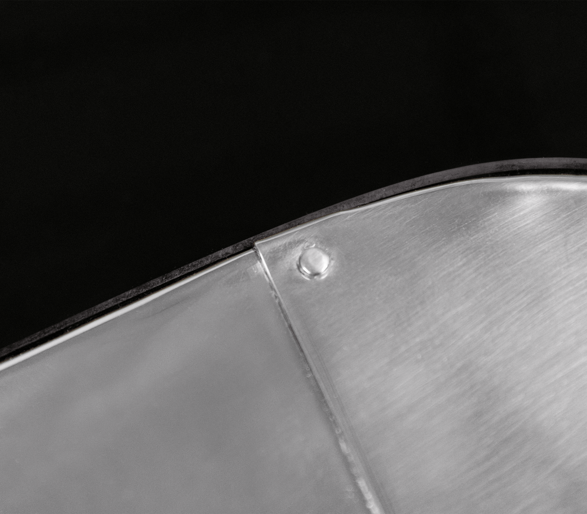 Conjunto de Mesas de Centro Crest Aço Inox Polido