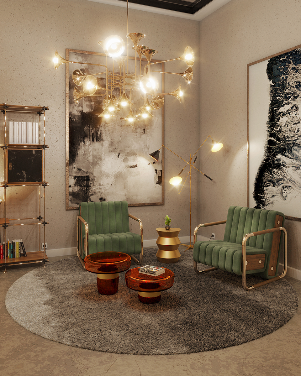 Candeeiro de pé Crooner - 16