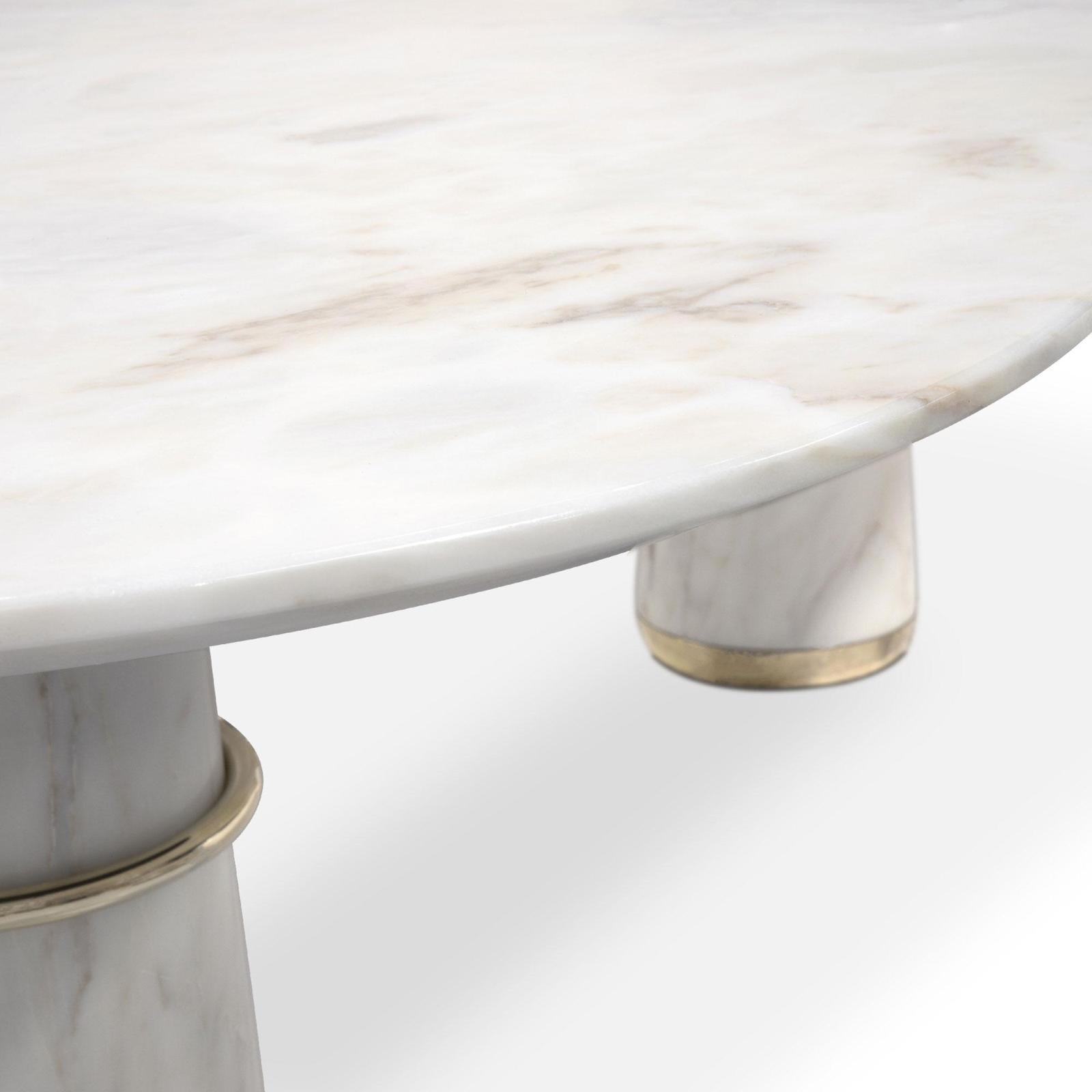 Mesa de Jantar em Mármore