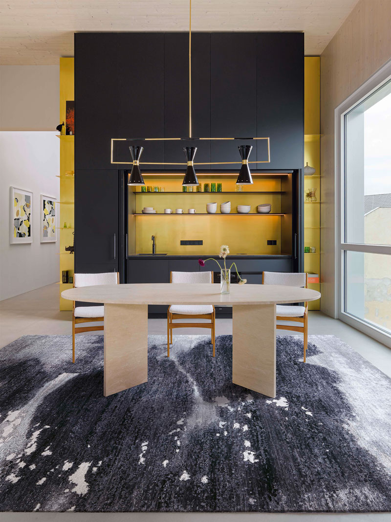 Tapete Splash Galileo Feito à Mão Luxury | Tamanho: 140 × 210 cm