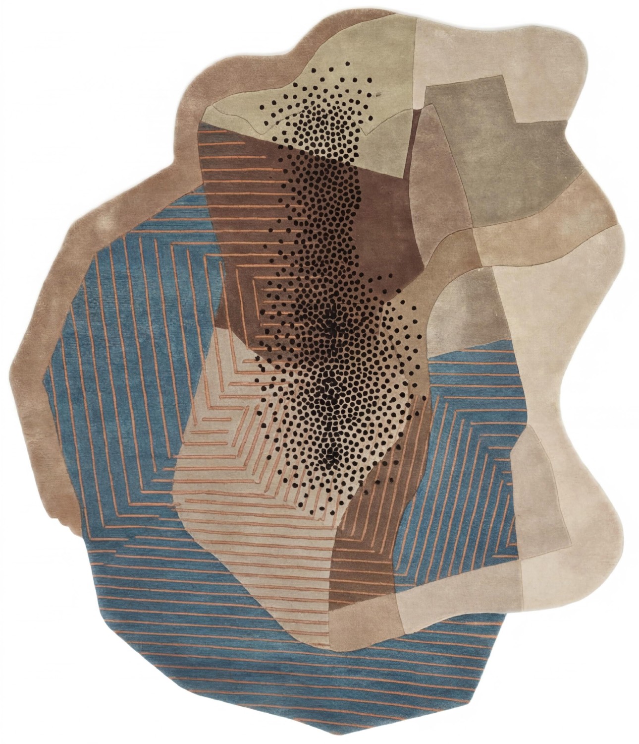 Tapete Textured Figure Cut