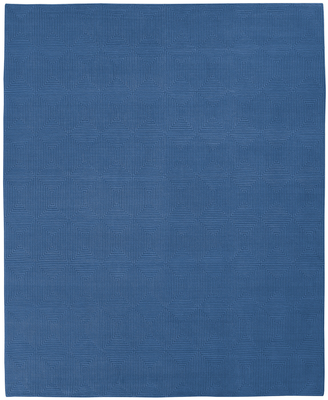 Tapete Deep Square Azul