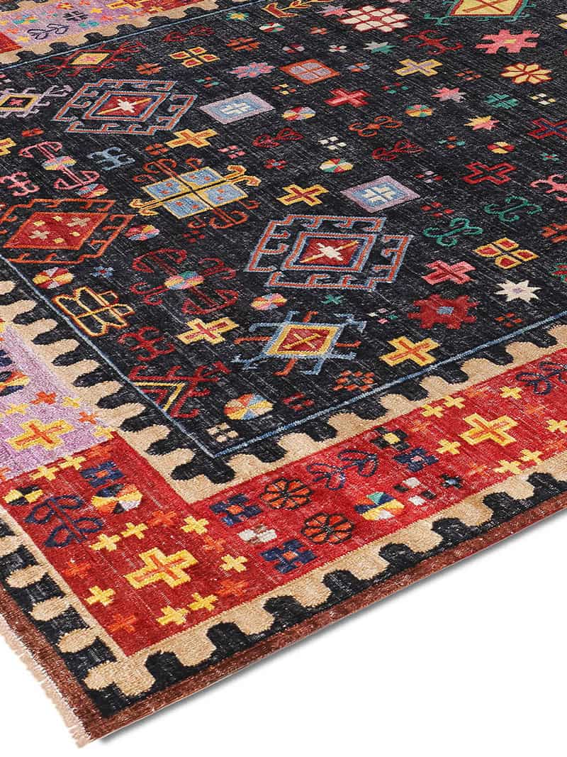 Tapete Flatweave Feito à Mão Luxury | Tamanho: 122 × 183 cm
