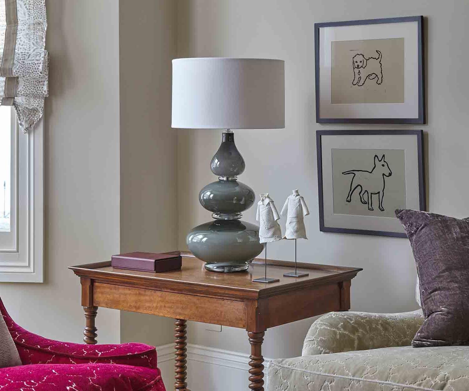 Candeeiro de Mesa Aragoa Slate