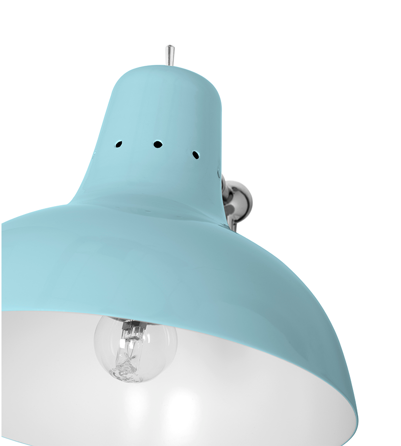 Candeeiro de secretária Celestia azul