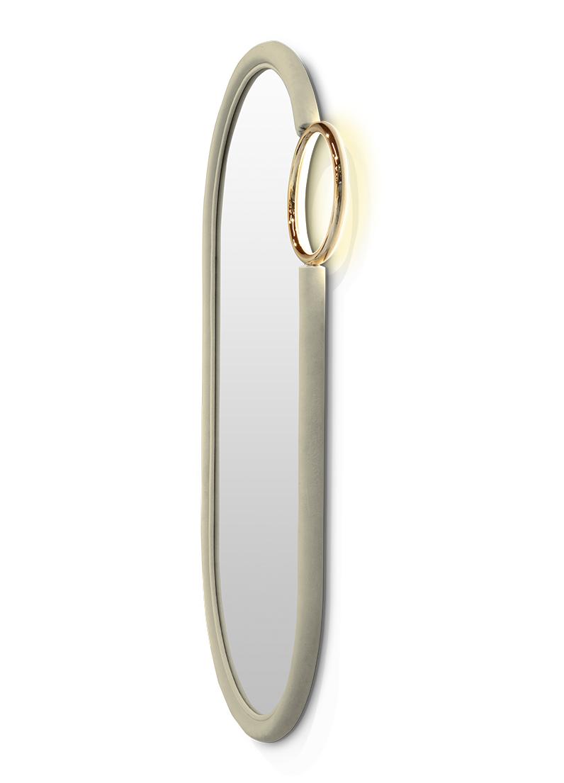 Espelho pequeno Sweet Swirl