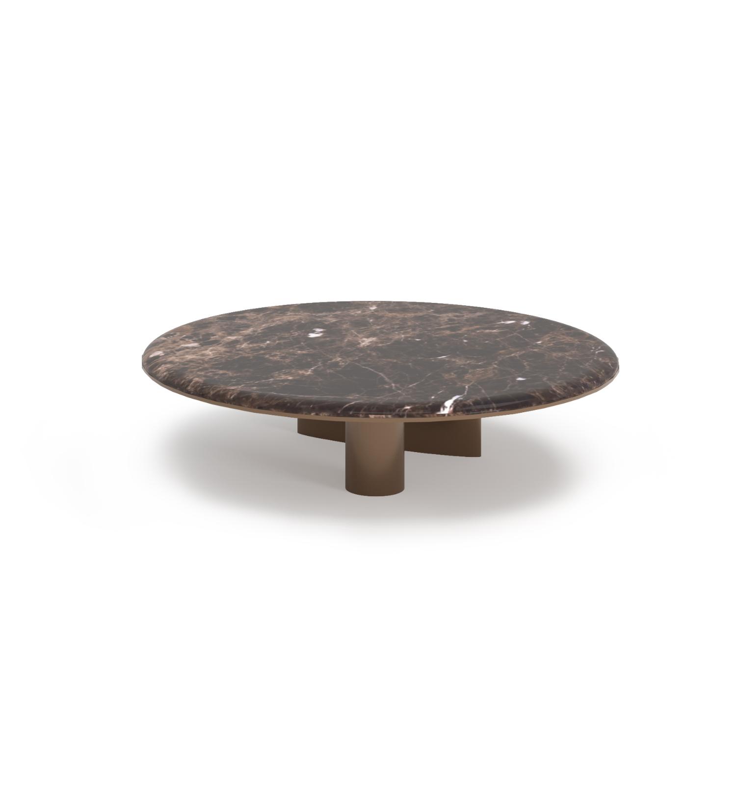 Mesa de Centro Baixa Redonda Bon Ton