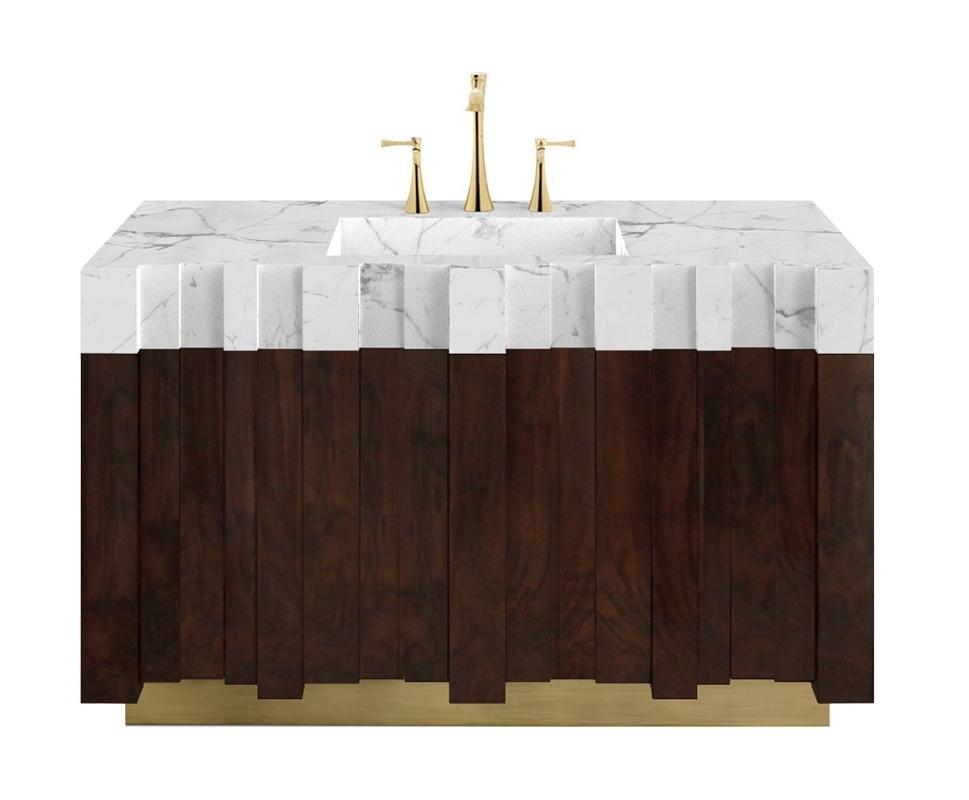 Móvel de casa de banho simples Geoglyph