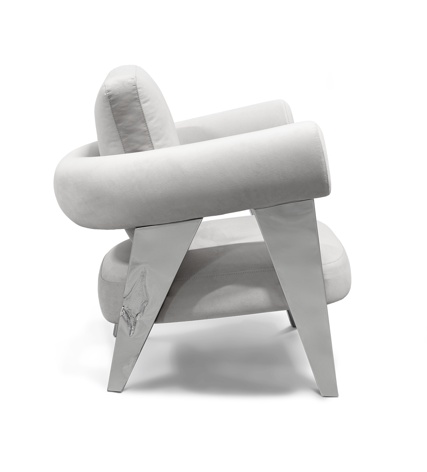 Poltrona Prateada Enigma