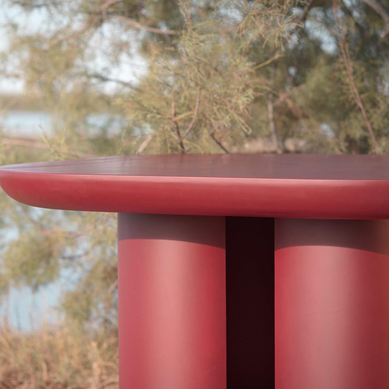 Mesa de Jantar Vermelha