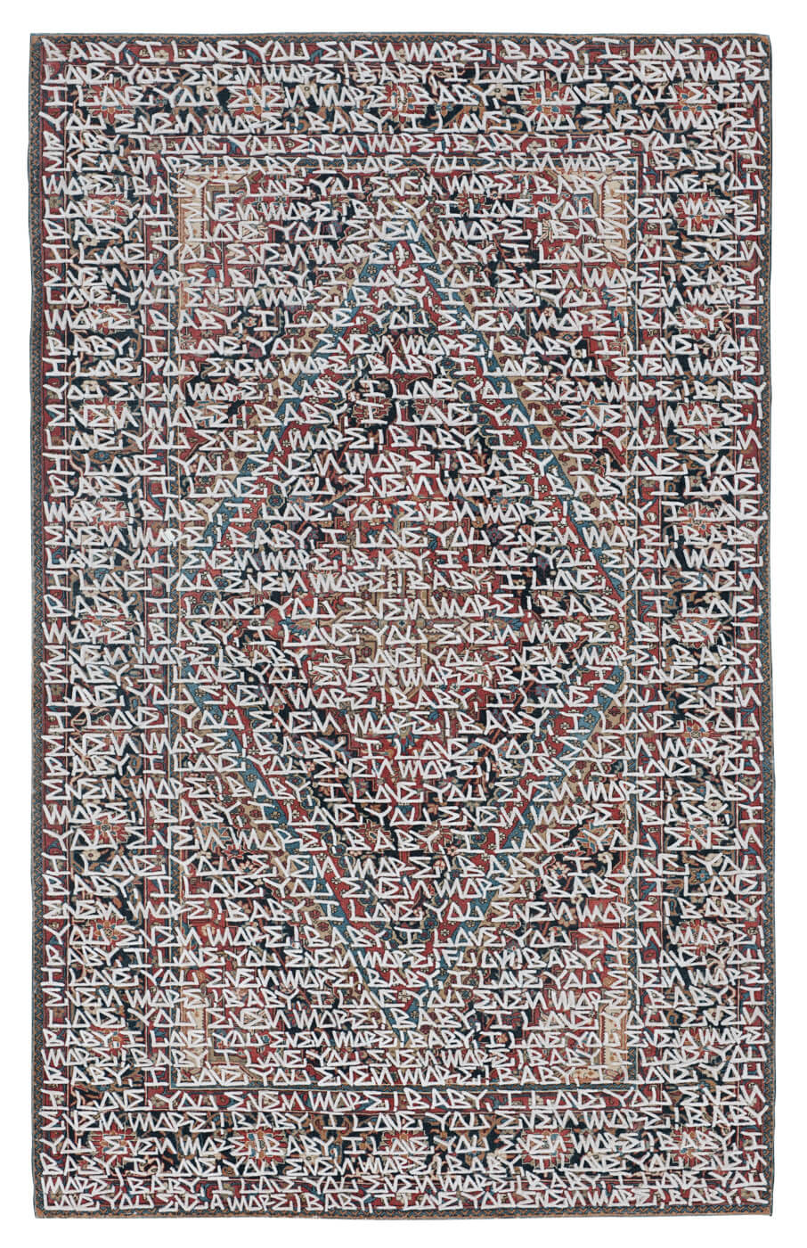 Tapete Baby I Love You Even More | Tamanho: 200 × 300 cm