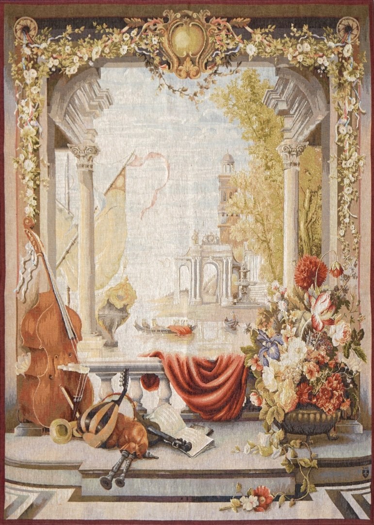 Tapeçaria porto da Toscana | Tamanho: 110 × 150 cm