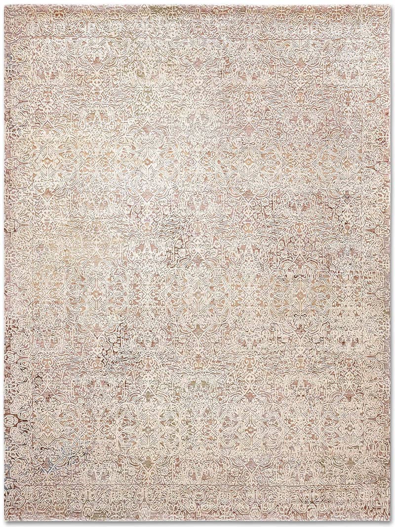 Tapete Ferahan Splash Tecido à Mão | Tamanho: 183 × 274 cm
