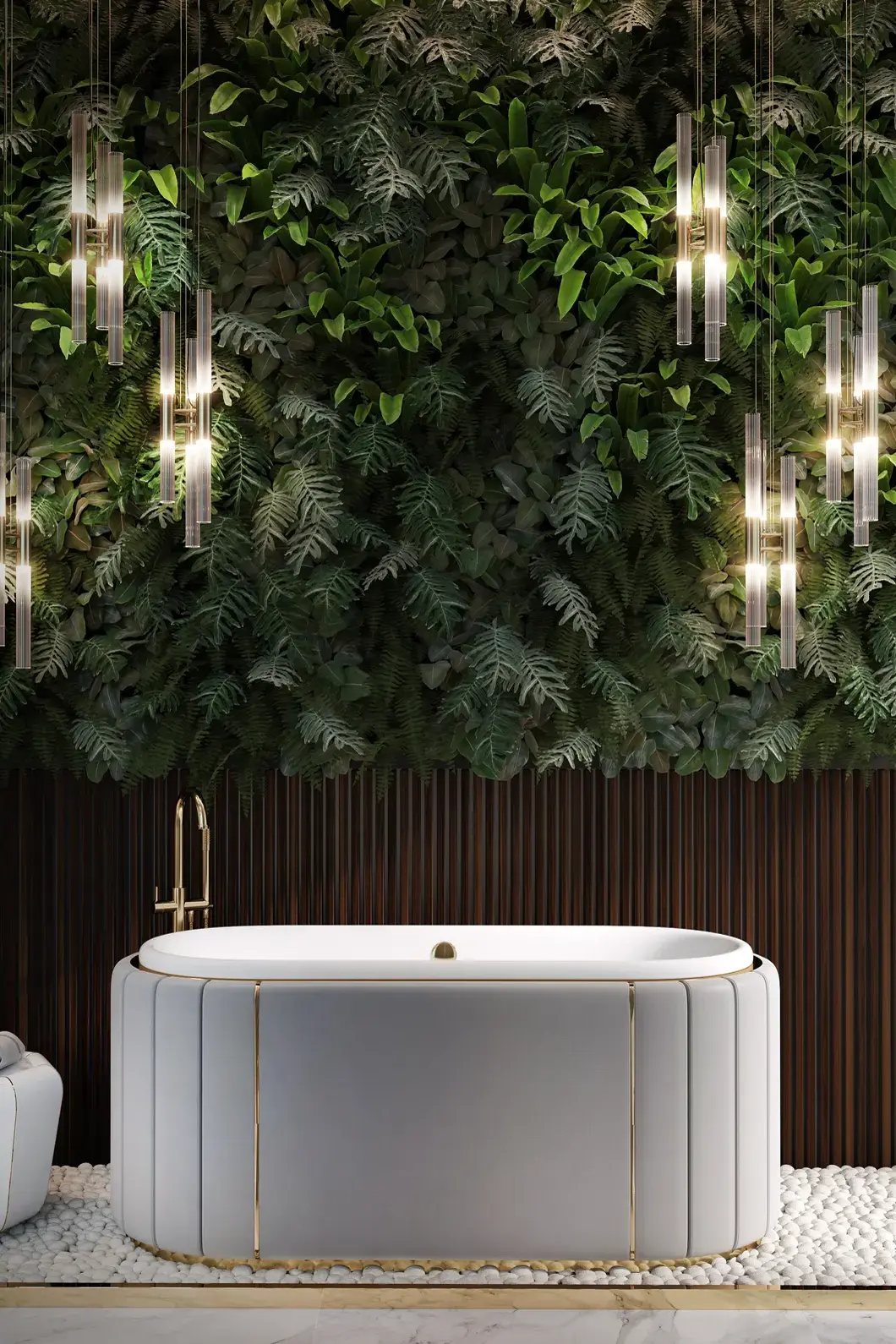 Candeeiro suspenso XL cascata - 3