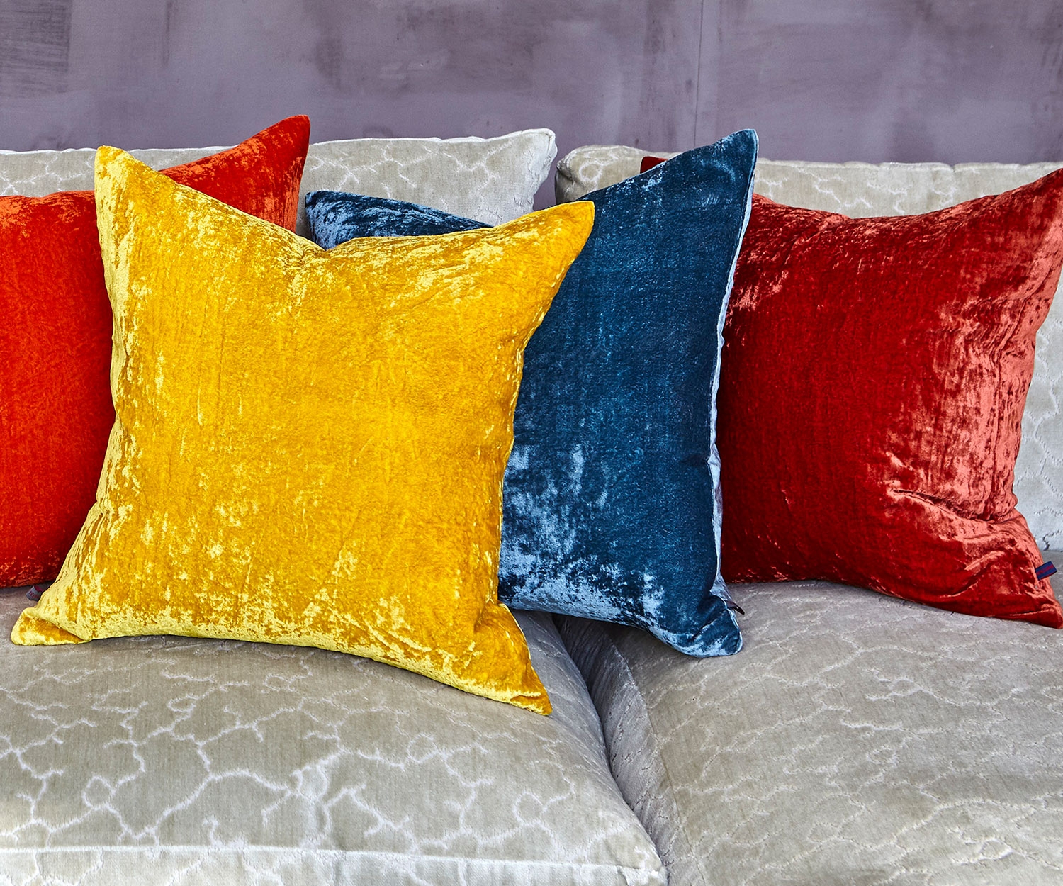 Almofada Paddy - Mustard 50 × 50