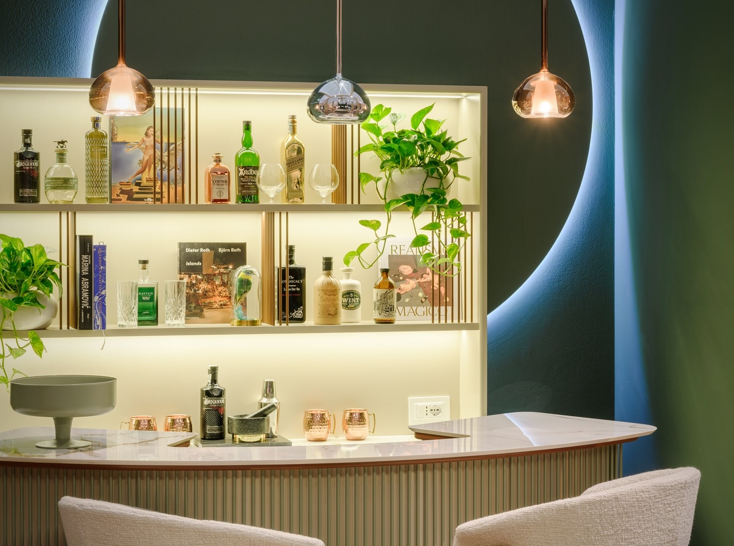 Bar Doméstico com Balcão Dry