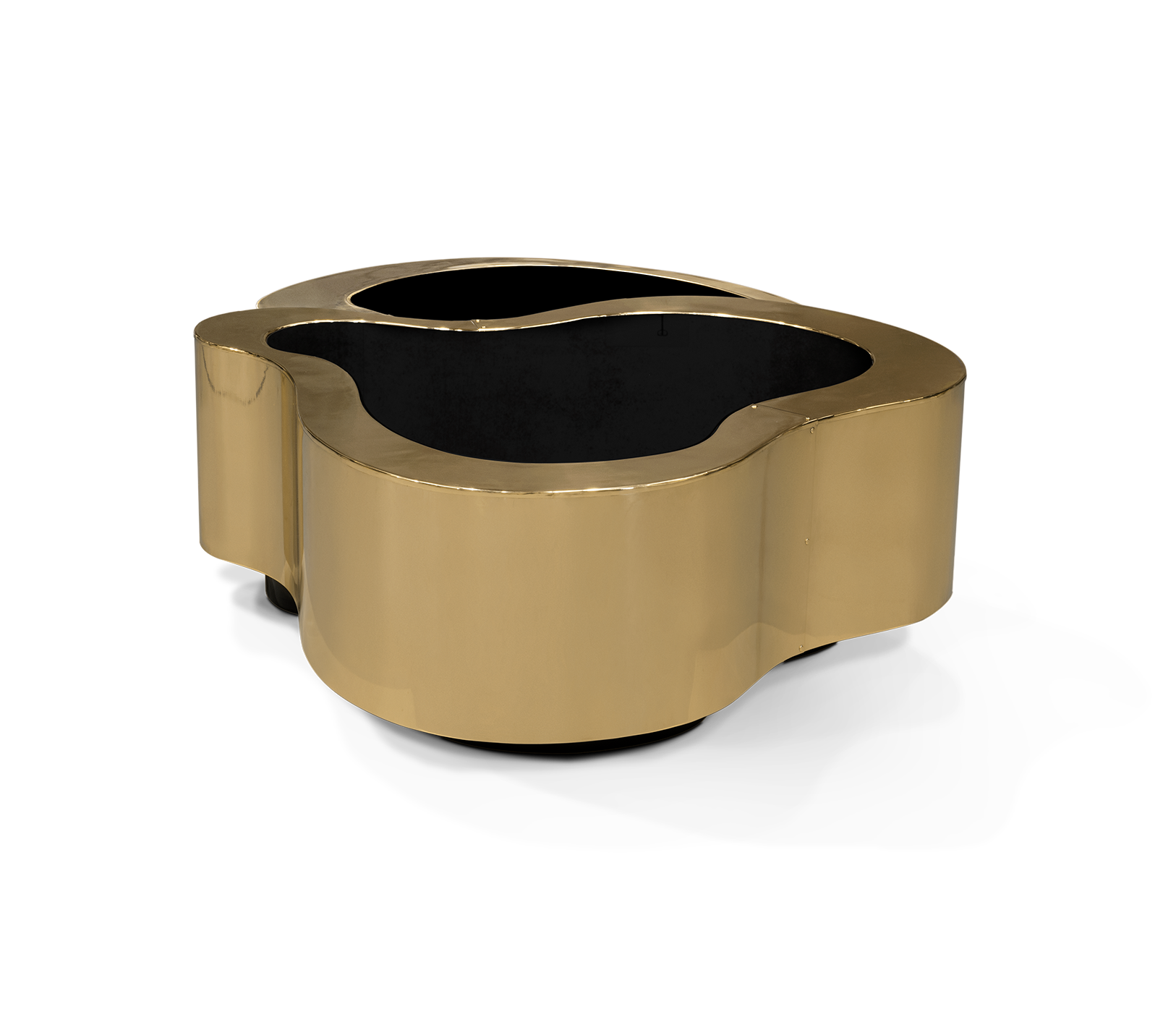 Conjunto de Mesas de Centro Crest Pátina Polida