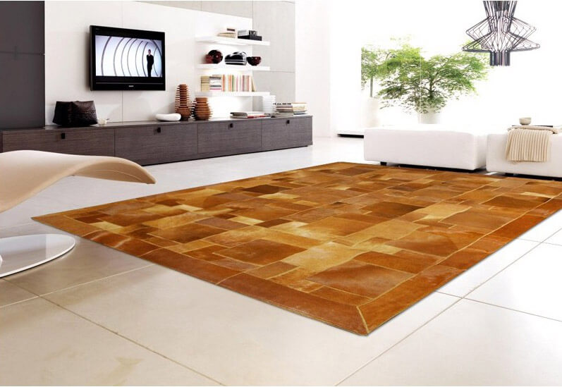 Tapete Pele de Vaca Puzzle col.3 | Tamanho: 220 × 260 cm