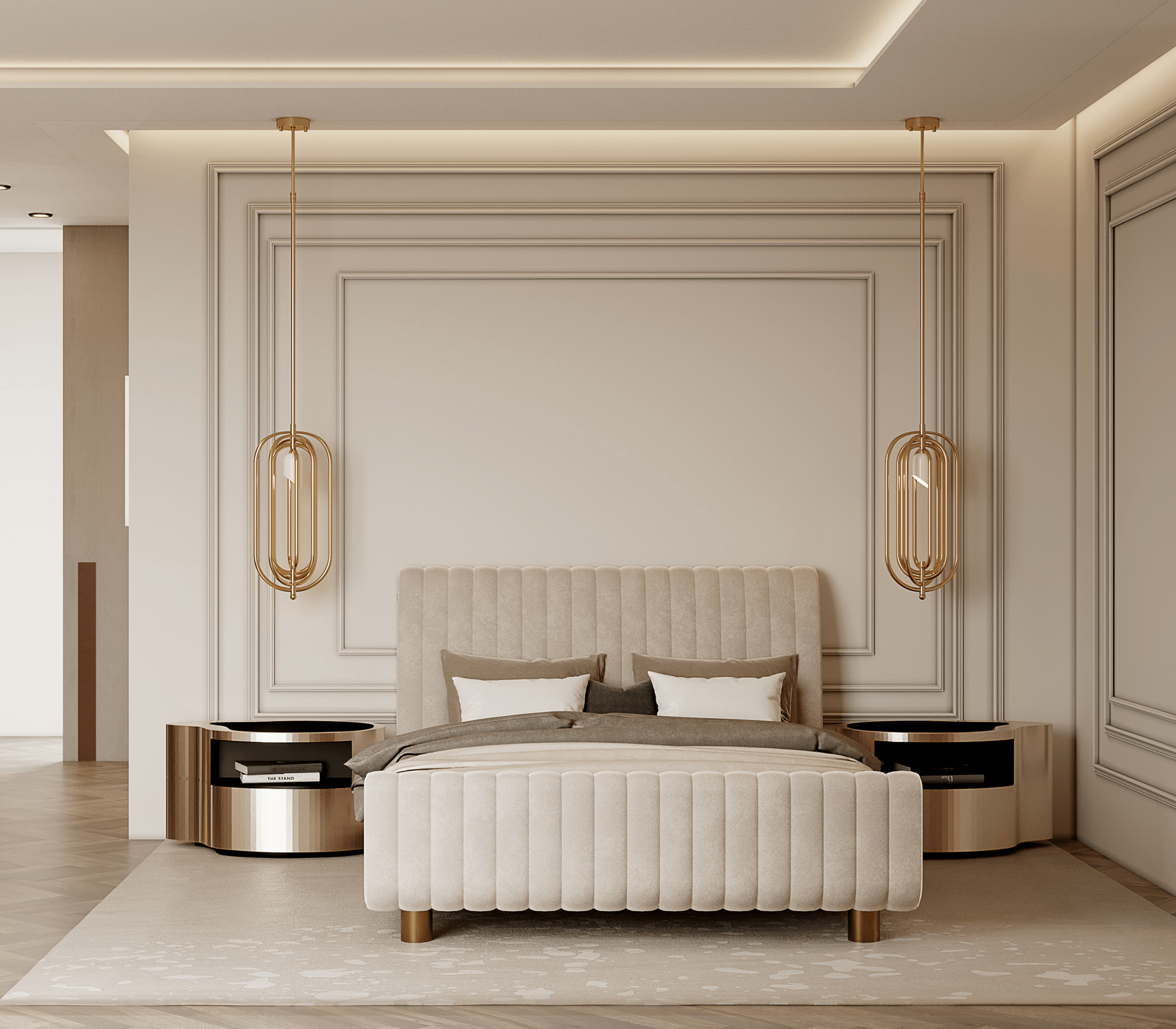 Mesa de Cabeceira Crest